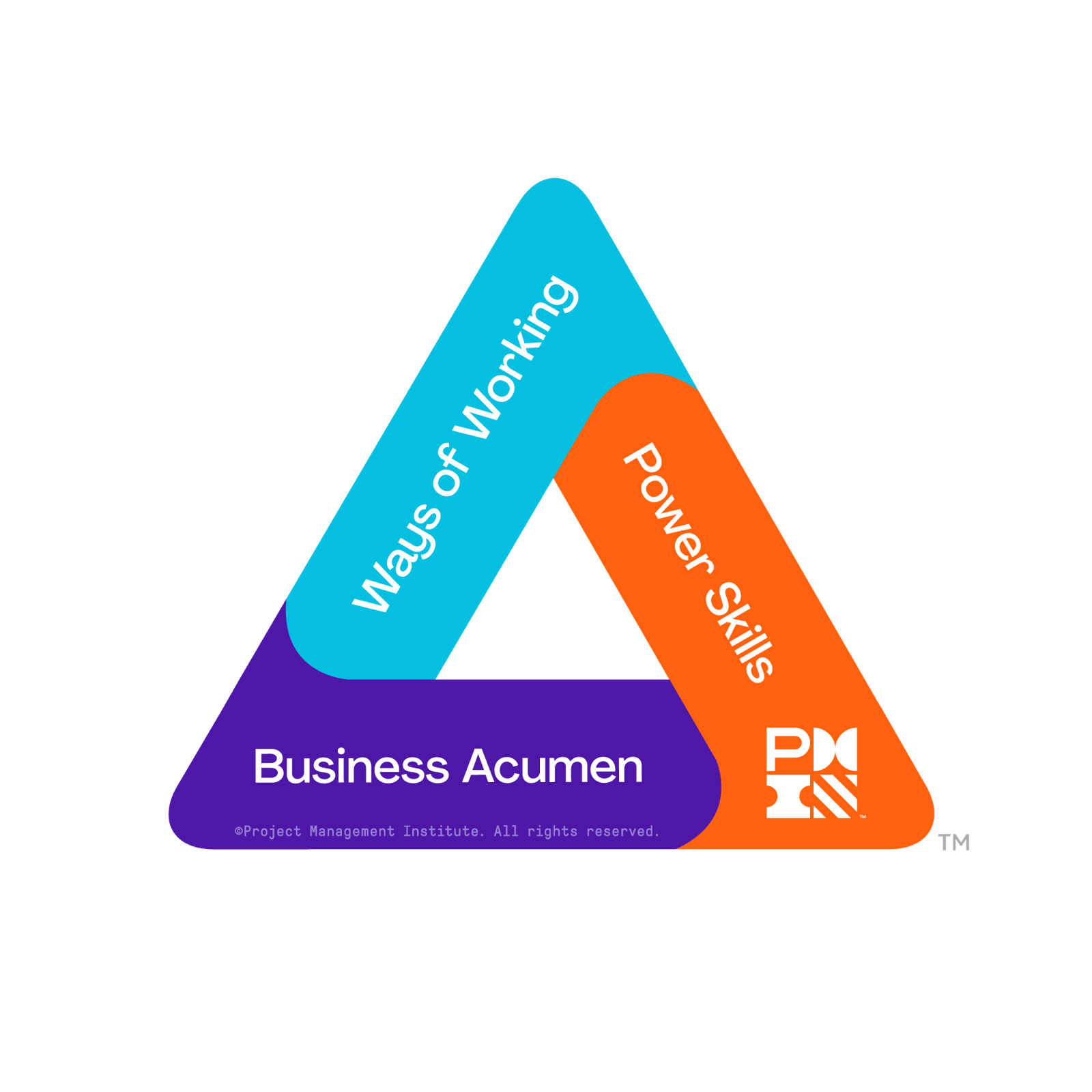 PMI Talent Triangle Diagram