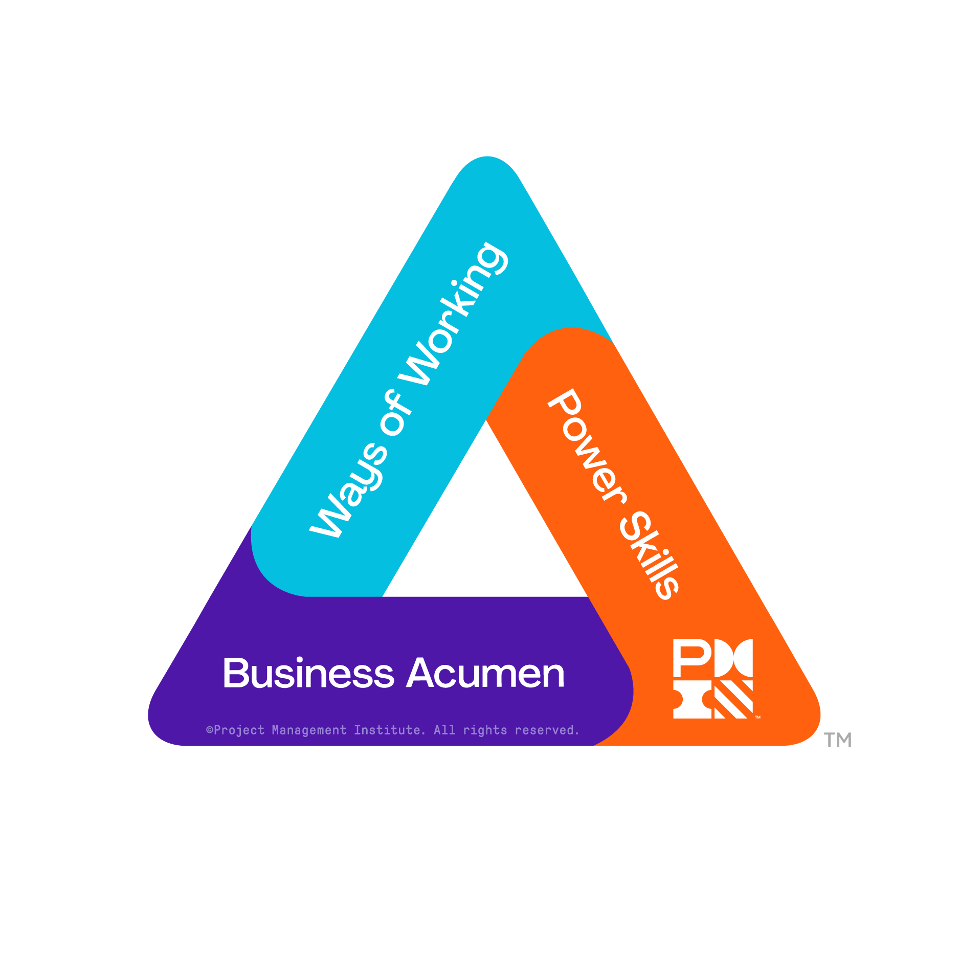 PMI Talent Triangle Diagram